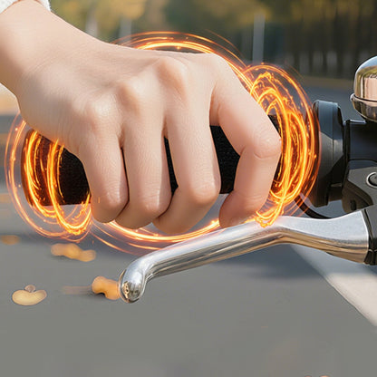 Impugnature Riscaldate per Manubrio Moto Controllo della Temperatura Alimentate via USB