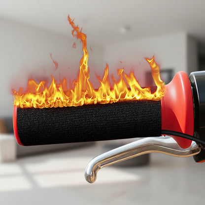 Impugnature Riscaldate per Manubrio Moto Controllo della Temperatura Alimentate via USB