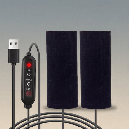Impugnature Riscaldate per Manubrio Moto Controllo della Temperatura Alimentate via USB