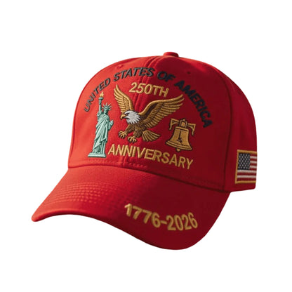 Boné Masculino Veteranos Boné de Basebol Design Comemorativo Patriótico