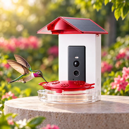High Definition Video Camera Feeder Outdoor Bird Watching