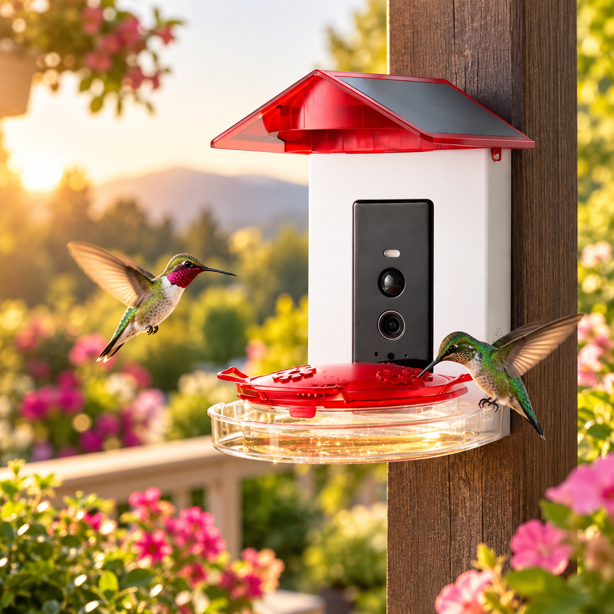 High Definition Video Camera Feeder Outdoor Bird Watching