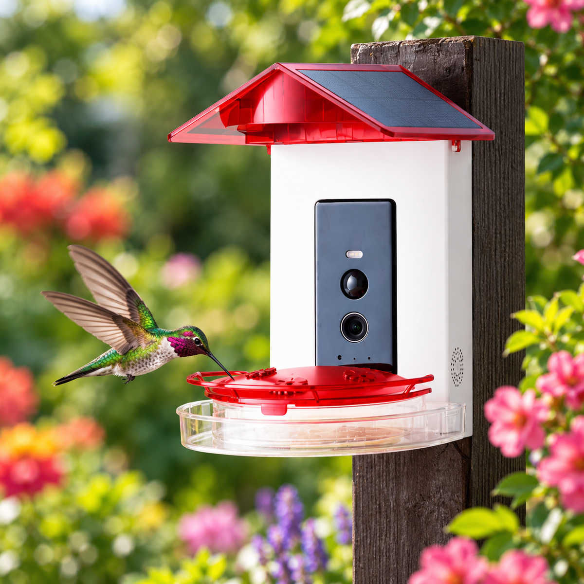 High Definition Video Camera Feeder Outdoor Bird Watching