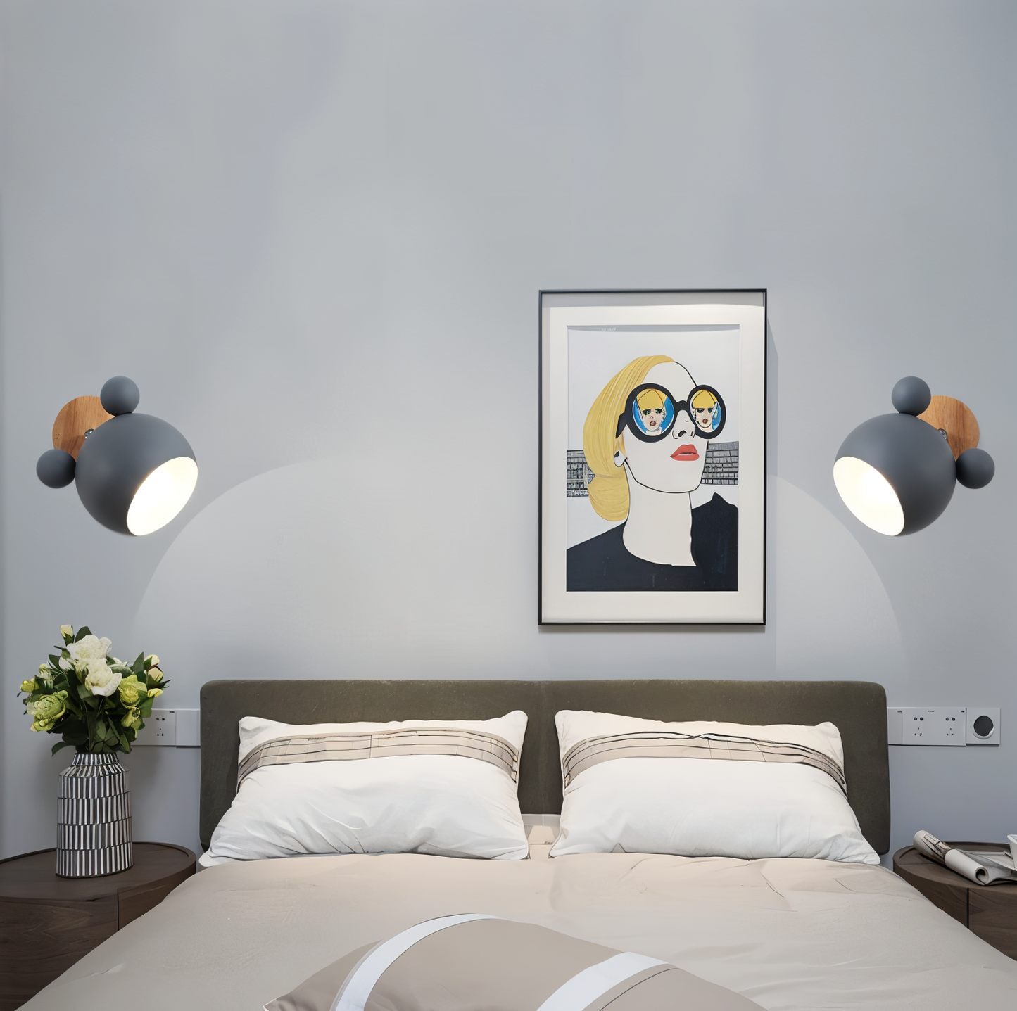Lampă de perete FlashMouse | Design modern jucăuș