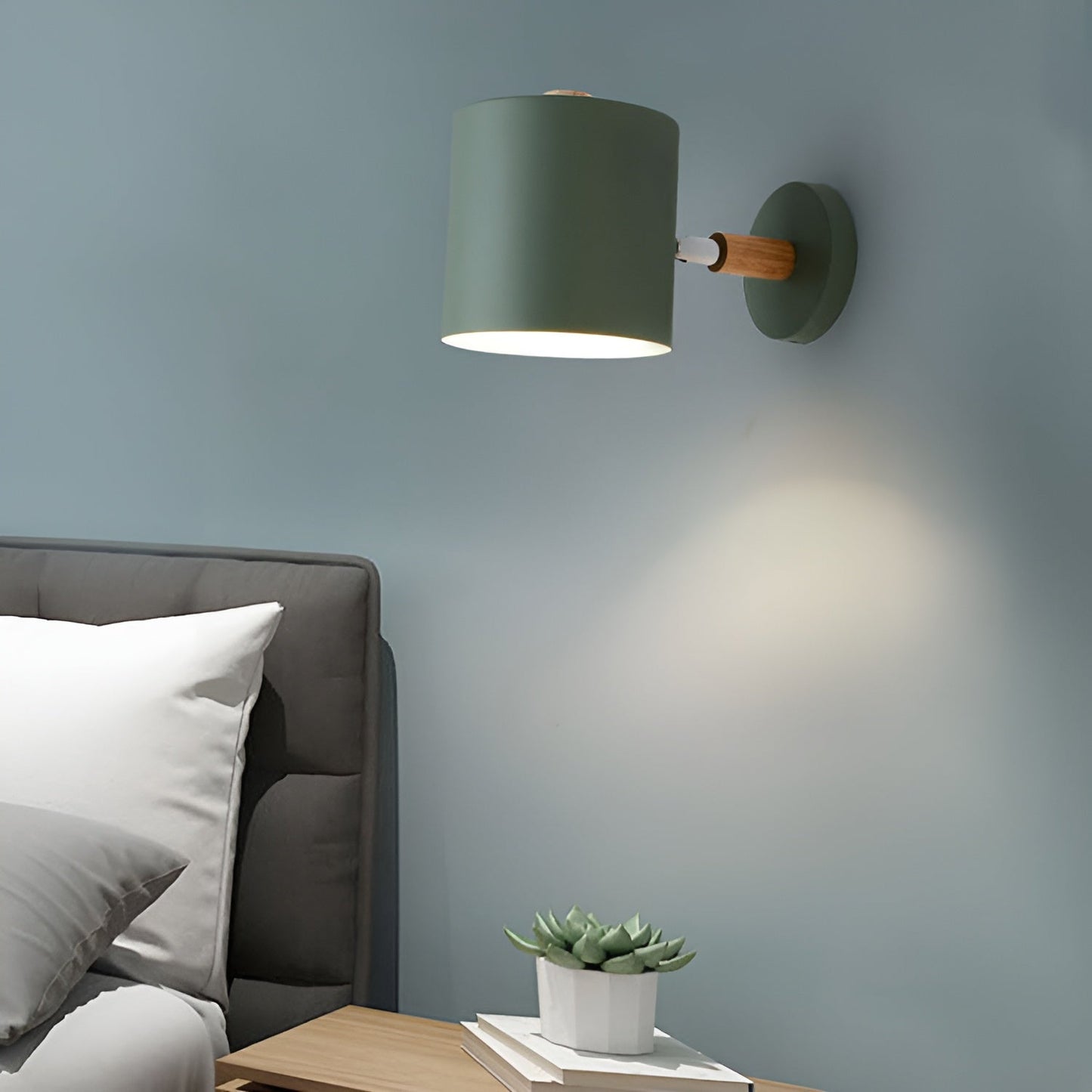 Lampada da parete regolabile NordicGlow | Design scandinavo pastello