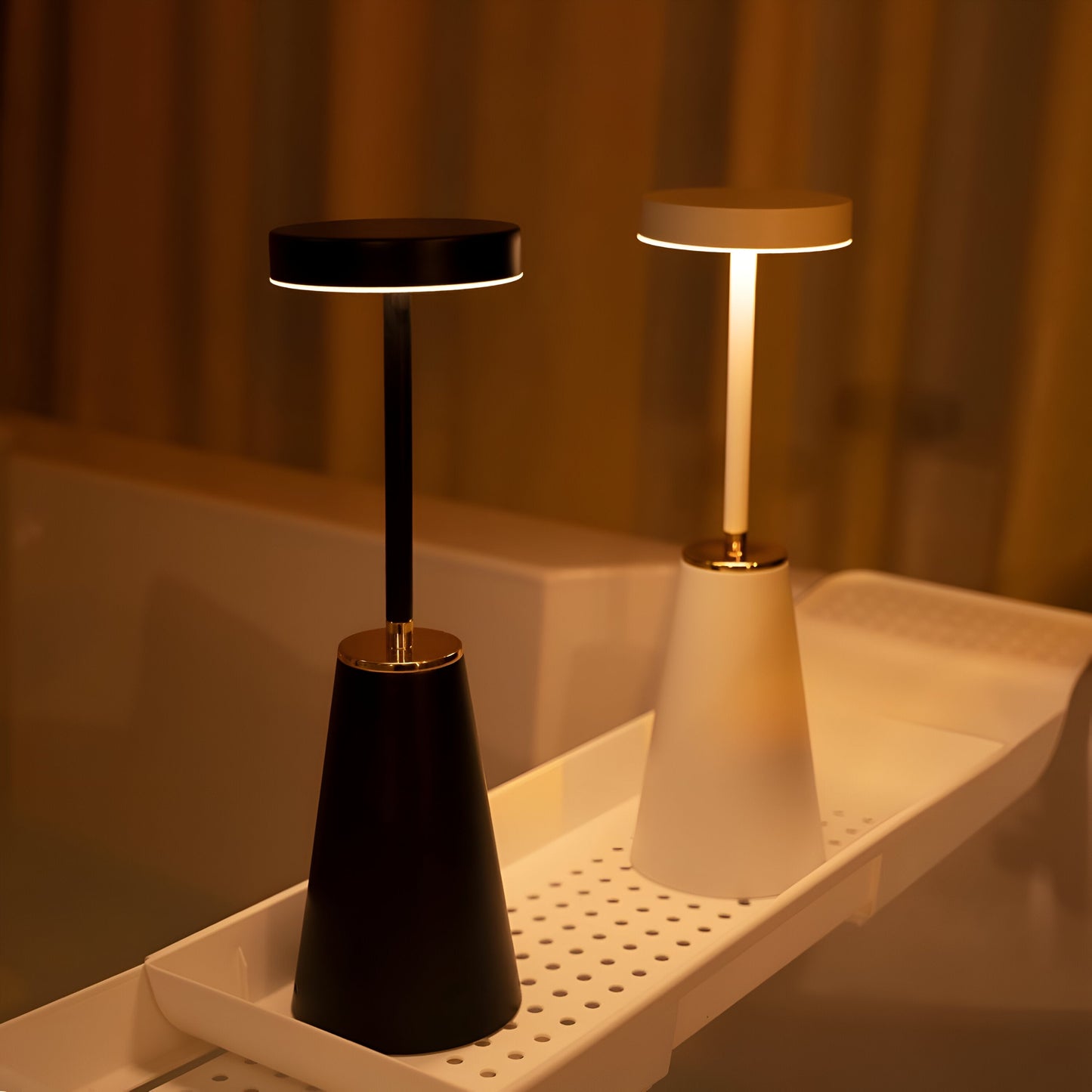 Lámpara Elegante | Lámpara de Mesa Recargable Sin Cables