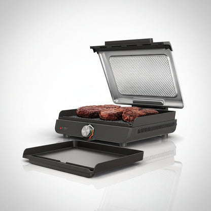Indendørs Grillpande 500°F Nonstick Plade Familieretter