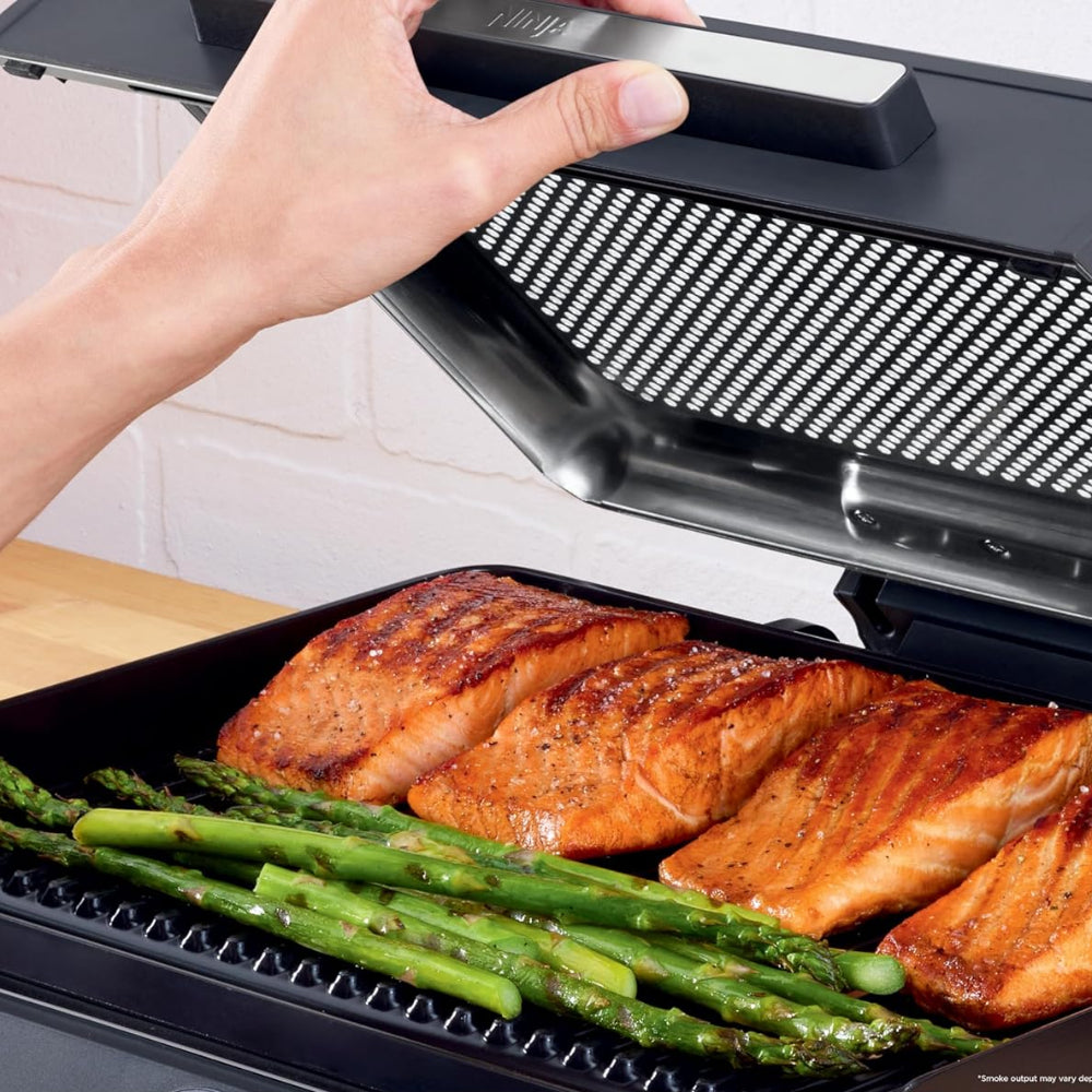 Indendørs Grillpande 500°F Nonstick Plade Familieretter