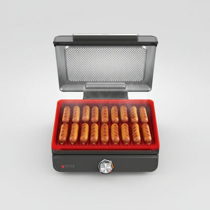 Indendørs Grillpande 500°F Nonstick Plade Familieretter