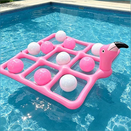 Colac gonflabil pentru piscină Flamingo, jucărie plutitoare pentru apă