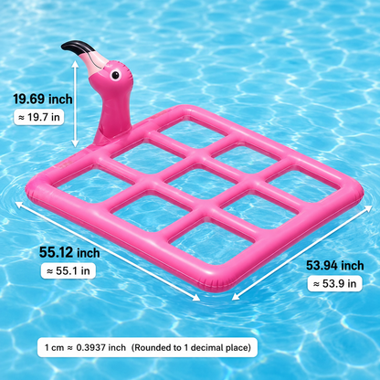 Colac gonflabil pentru piscină Flamingo, jucărie plutitoare pentru apă