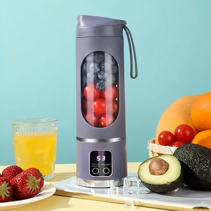 Blender Cup Portable USB Rechargeable Smoothie Juicer Bottle
