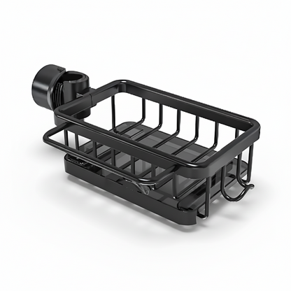 Organizzatore per Lavello da Cucina Cestino di Stoccaggio in Alluminio con Design per Drenaggio Rapido