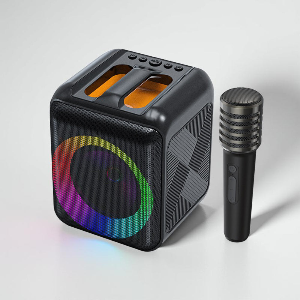 Máquina de karaoke Altavoz portátil Bluetooth Micrófonos inalámbricos