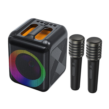 Máquina de karaoke Altavoz portátil Bluetooth Micrófonos inalámbricos