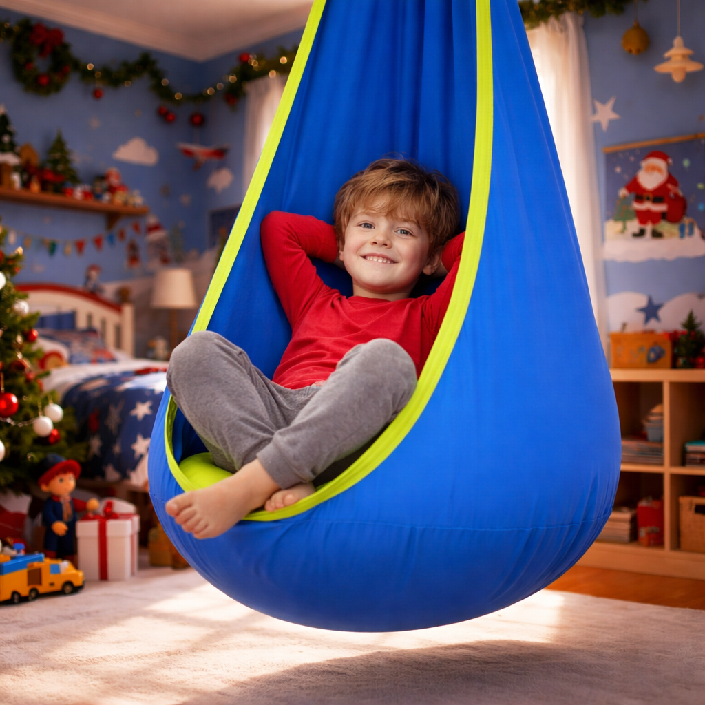 Altalena a Capsula per Bambini Sedile Sospeso Sensoriale