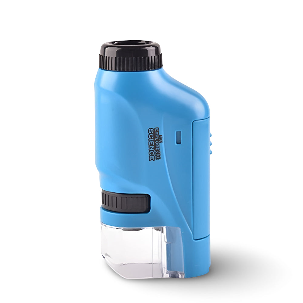Microscopio Portatile per Bambini Tascabile Manuale Compatibile con App