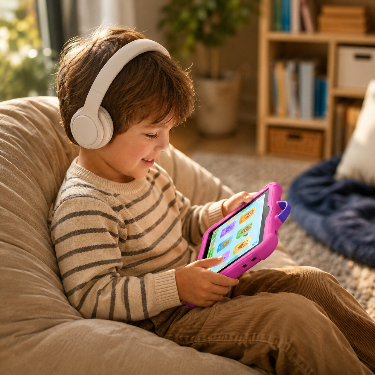 Funda protectora para tablet infantil dispositivo de aprendizaje para niños