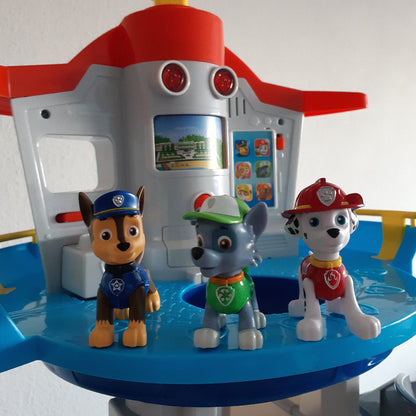 Torre Scivolo con Pista da Corsa per Macchinine dei Bambini