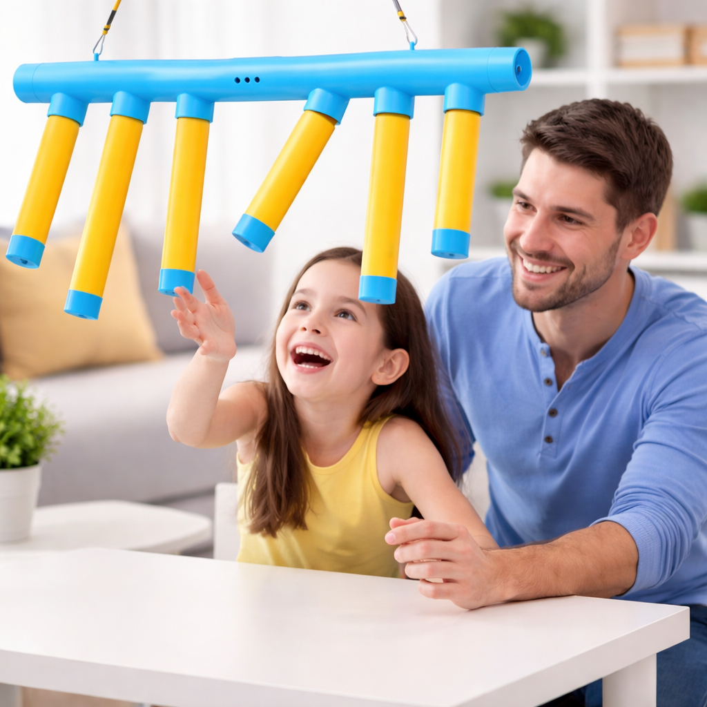 Gioco di Reazione per Bambini Allenamento Abilità Bastoncino Cadente