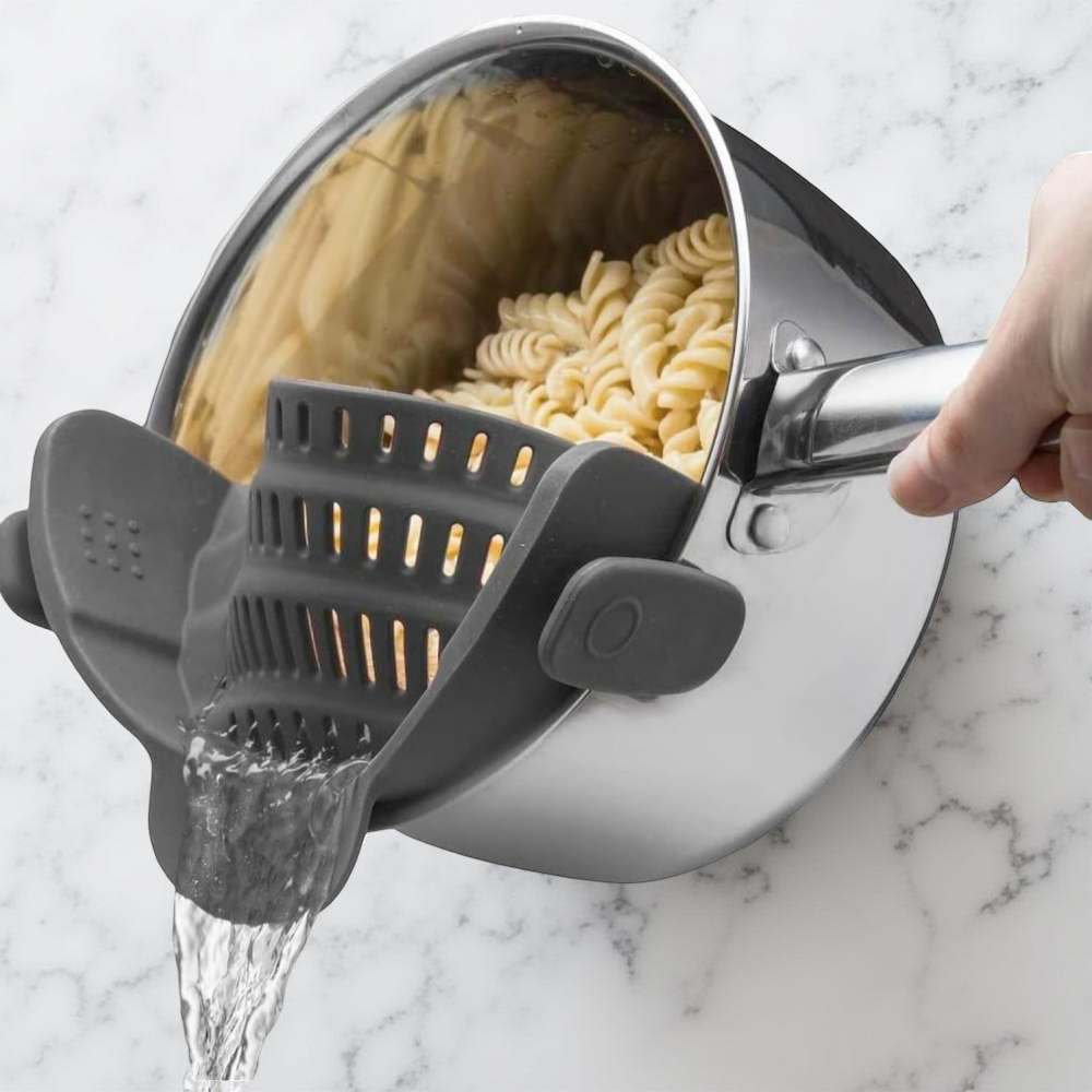 Køkkensigte Klemme Stil Gryde Pasta Dørslag Silikone