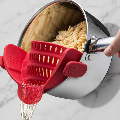 Køkkensigte Klemme Stil Gryde Pasta Dørslag Silikone