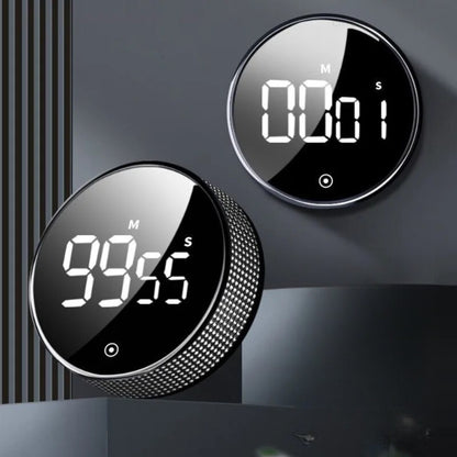 Temporizador de cocina digital con cuenta regresiva y reloj magnético