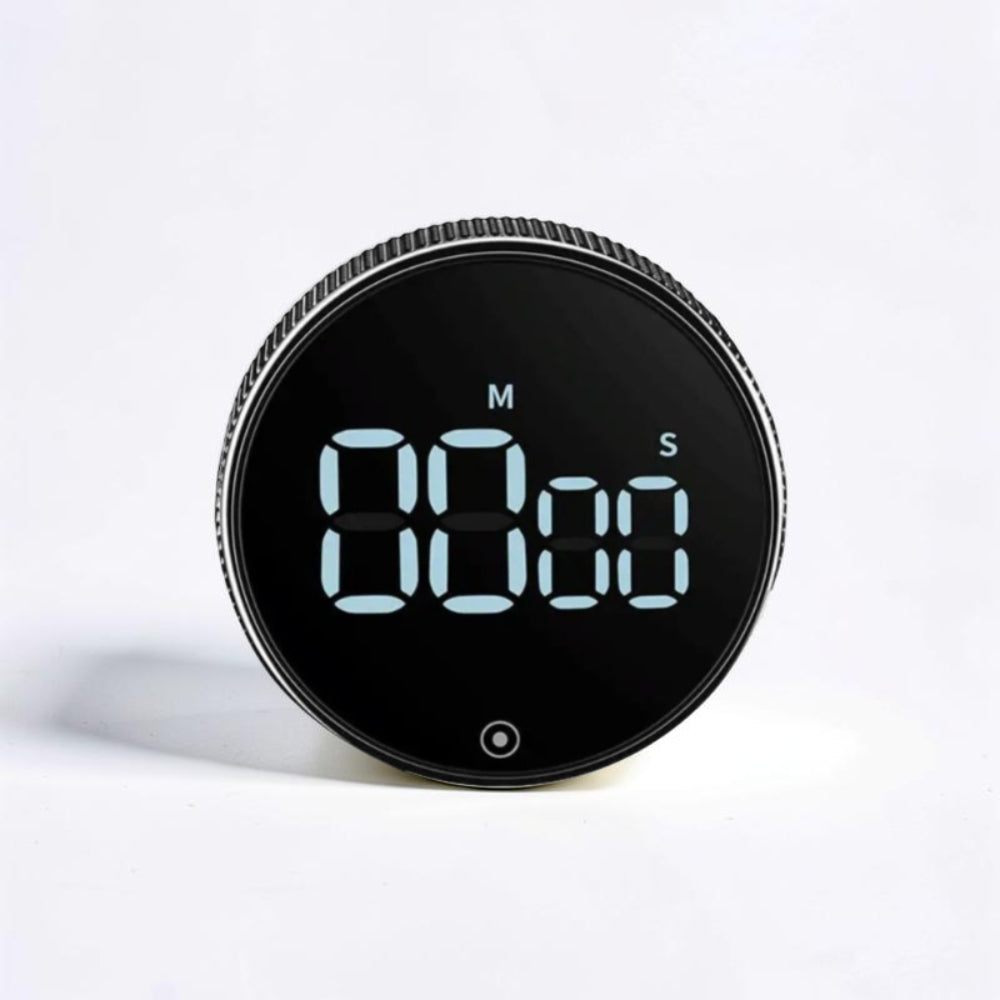 Temporizador de cocina digital con cuenta regresiva y reloj magnético
