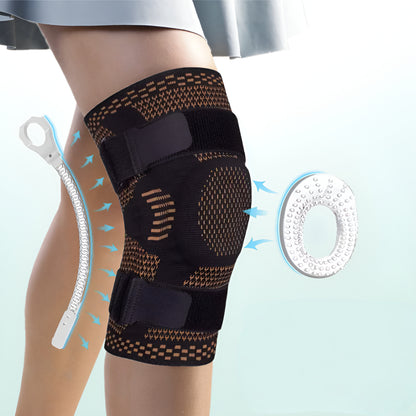 Ginocchiera Compressione Supporto Regolabile Manicotto Stabilizzatore
