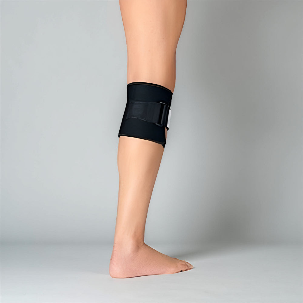 Kniebandage Beinstütze Verstellbarer Druckriemen Polsterung