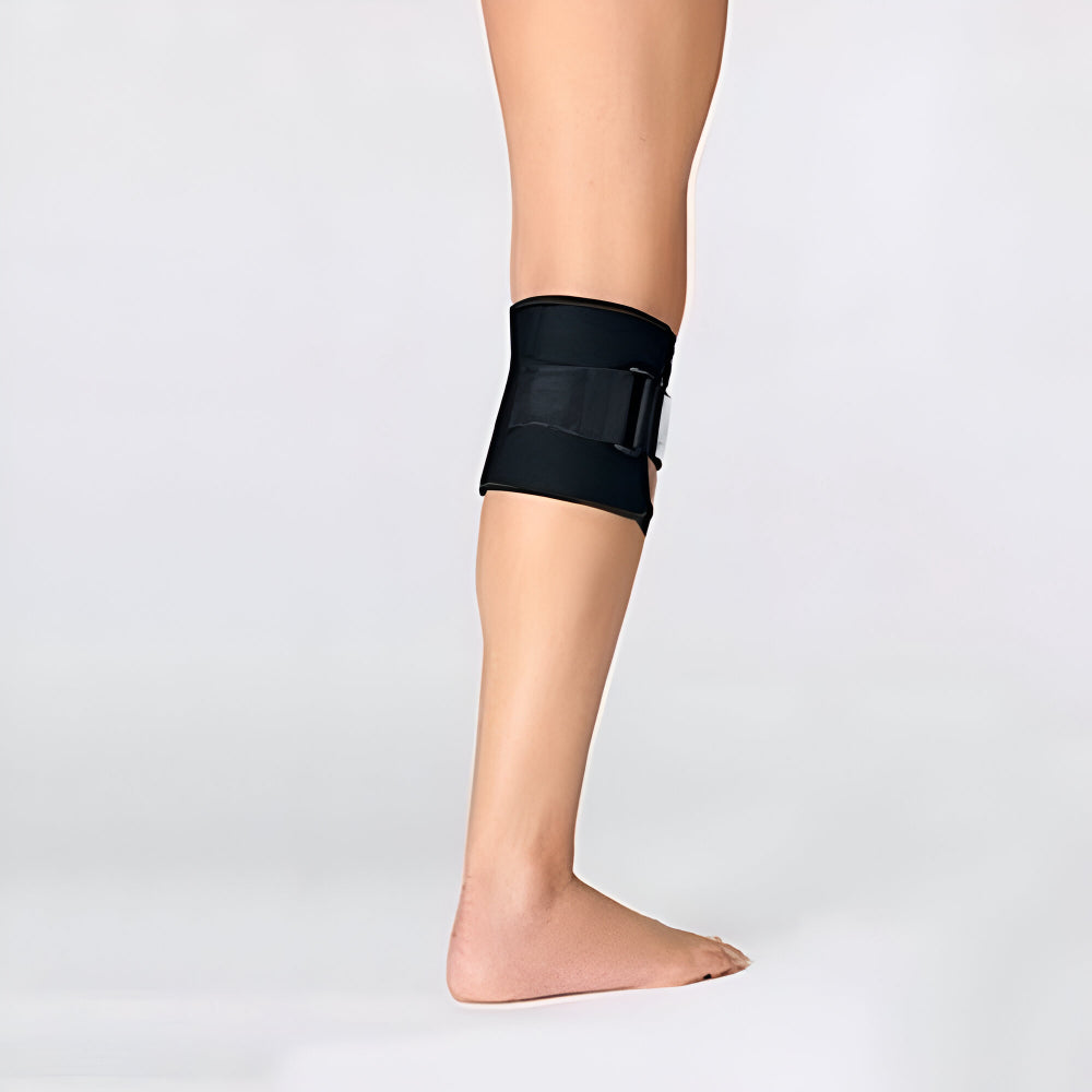 Kniebandage Beinstütze Verstellbarer Druckriemen Polsterung