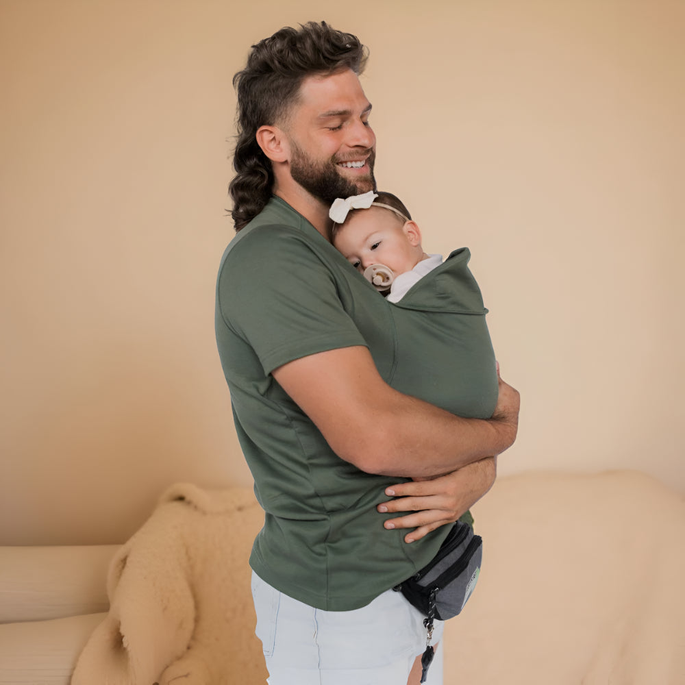 Babytrage Tee Freihändig Wickelshirt Stil Säuglingshalter