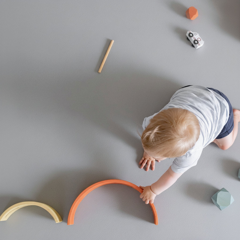 Tappetino da gioco antiscivolo in schiuma per il pavimento del bambino che gattona