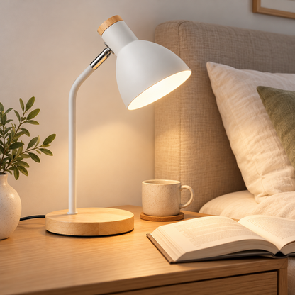 Lampada da scrivania moderna a LED per l'ufficio domestico con braccio regolabile