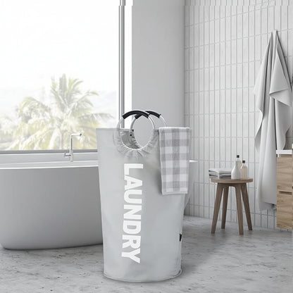 Laundry Hamper Large Foldable Waterproof Fabric Basket