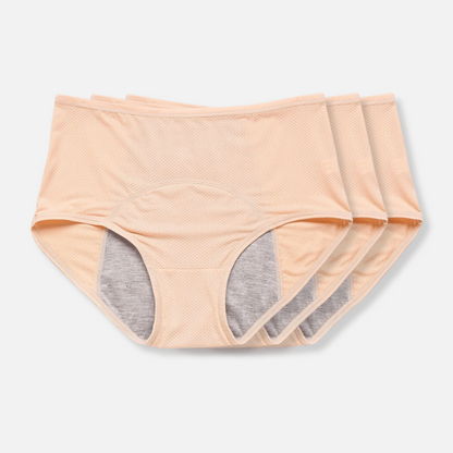 Leak Proof Women's Period Briefs Comfortable Absorption Underwear 0