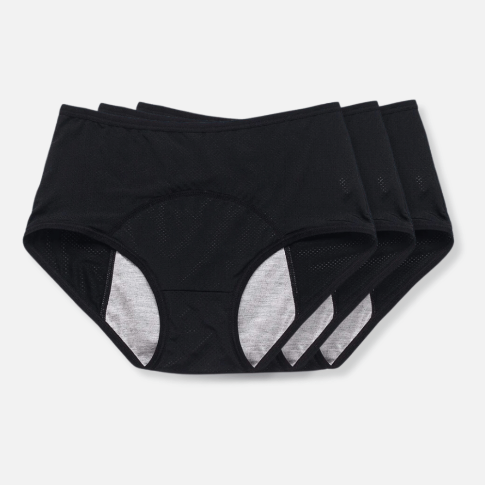 Leak Proof Women's Period Briefs Comfortable Absorption Underwear 10