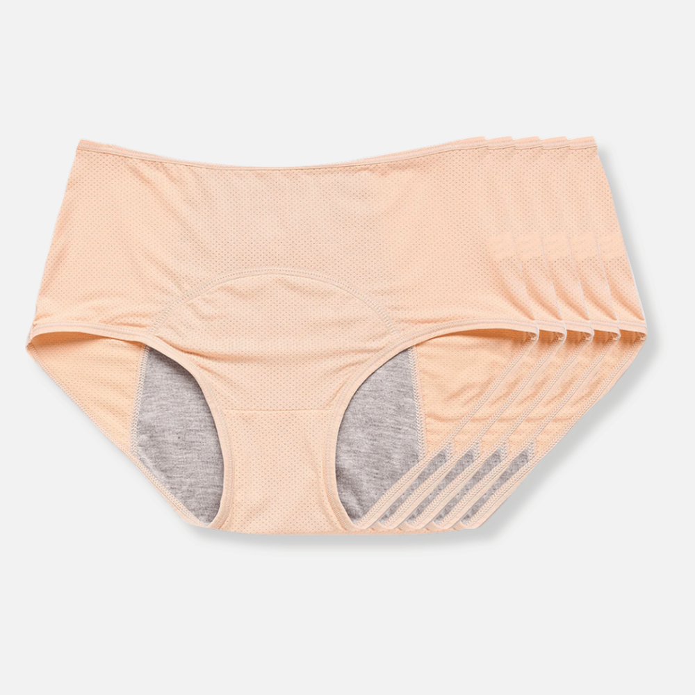 Leak Proof Women's Period Briefs Comfortable Absorption Underwear 8