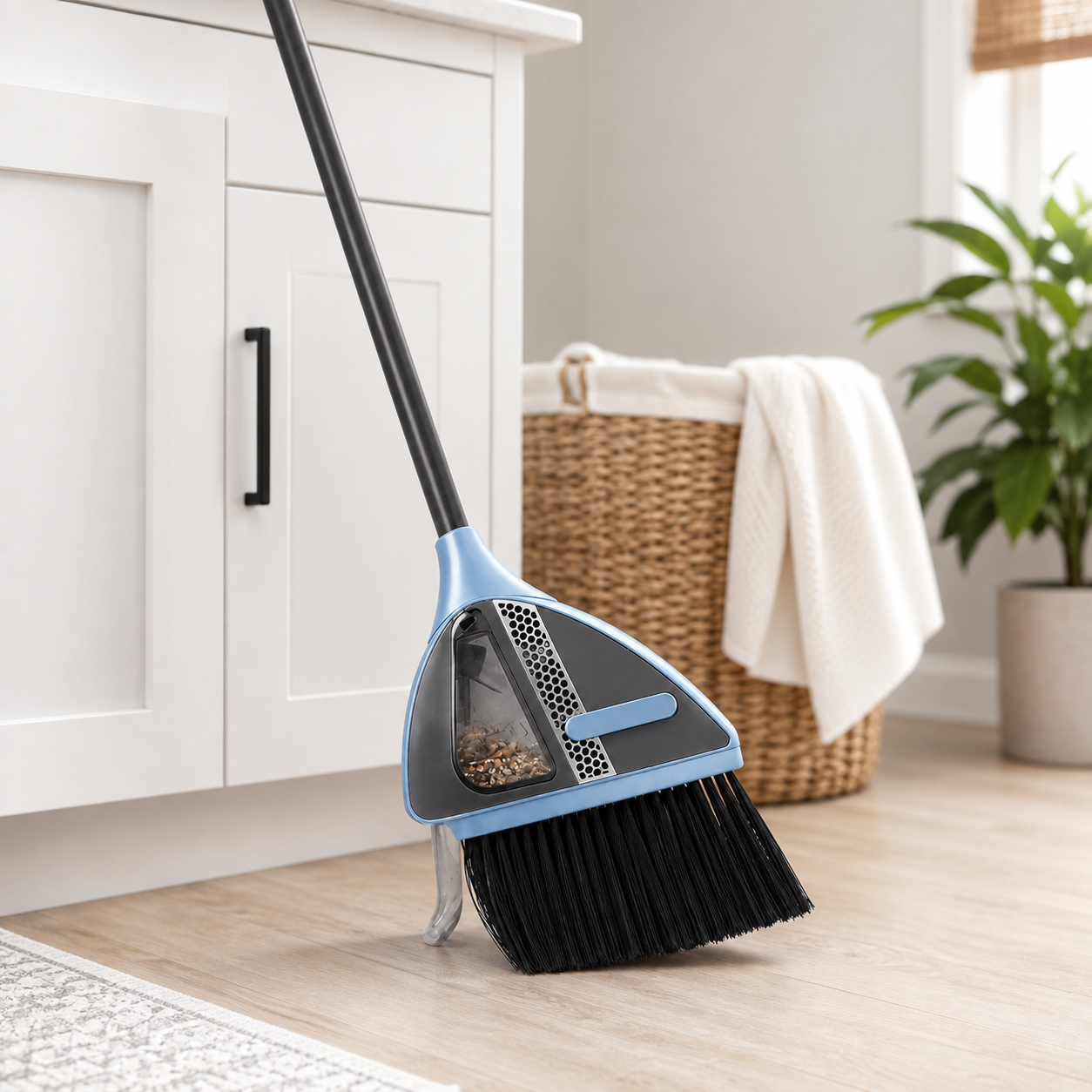 Leichter kabelloser Staubsaugerbesen mit einfach zu handhabendem Design