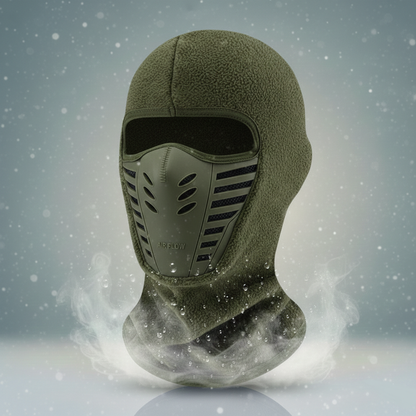 Mascarilla facial térmica de invierno a prueba de viento con cobertura total para clima frío