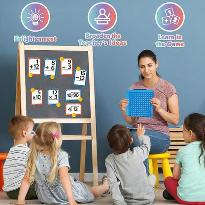 Jucărie educativă de matematică Set de tablete interactive din silicon
