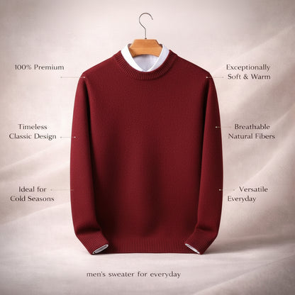 Maglione da uomo per il tempo freddo, caldo, invernale