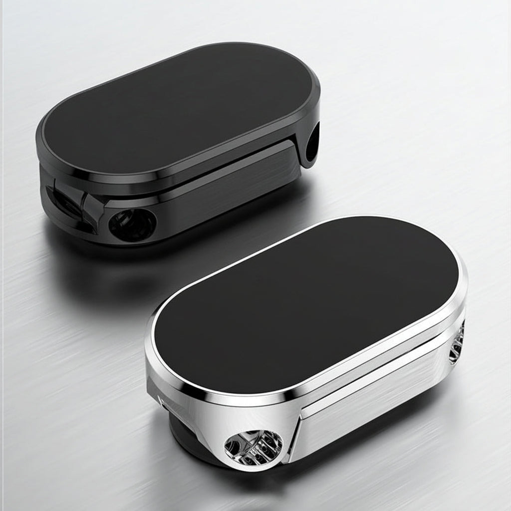 Supporto magnetico pieghevole in lega per telefono da auto da cruscotto