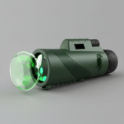 Monocular Telescope Phone Adapter HD Outdoor Viewing Scope
