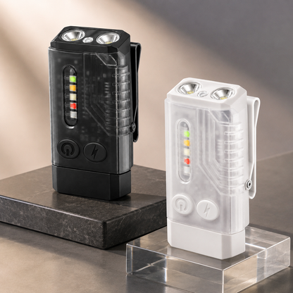 Magnetic Flashlight Portable Rechargeable Pocket Clip