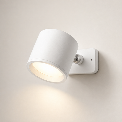 Applique murale magnetica ricaricabile, regolabile, wireless ed elegante