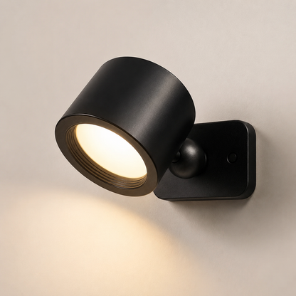 Applique murale magnetica ricaricabile, regolabile, wireless ed elegante