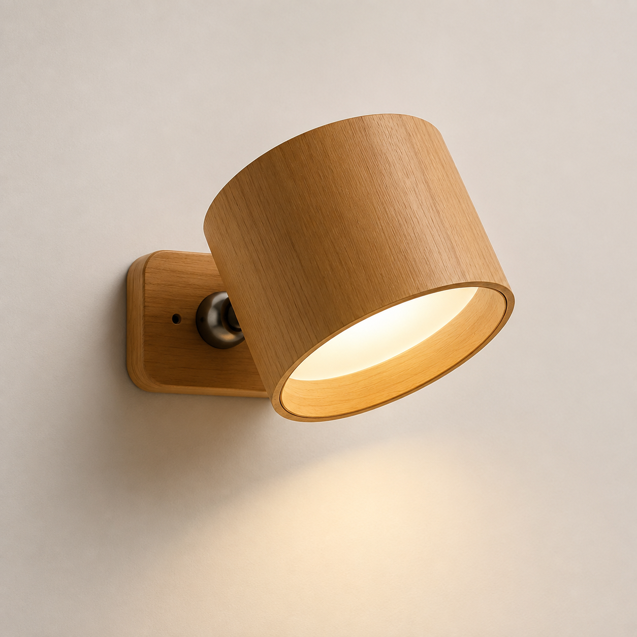 Applique murale magnetica ricaricabile, regolabile, wireless ed elegante