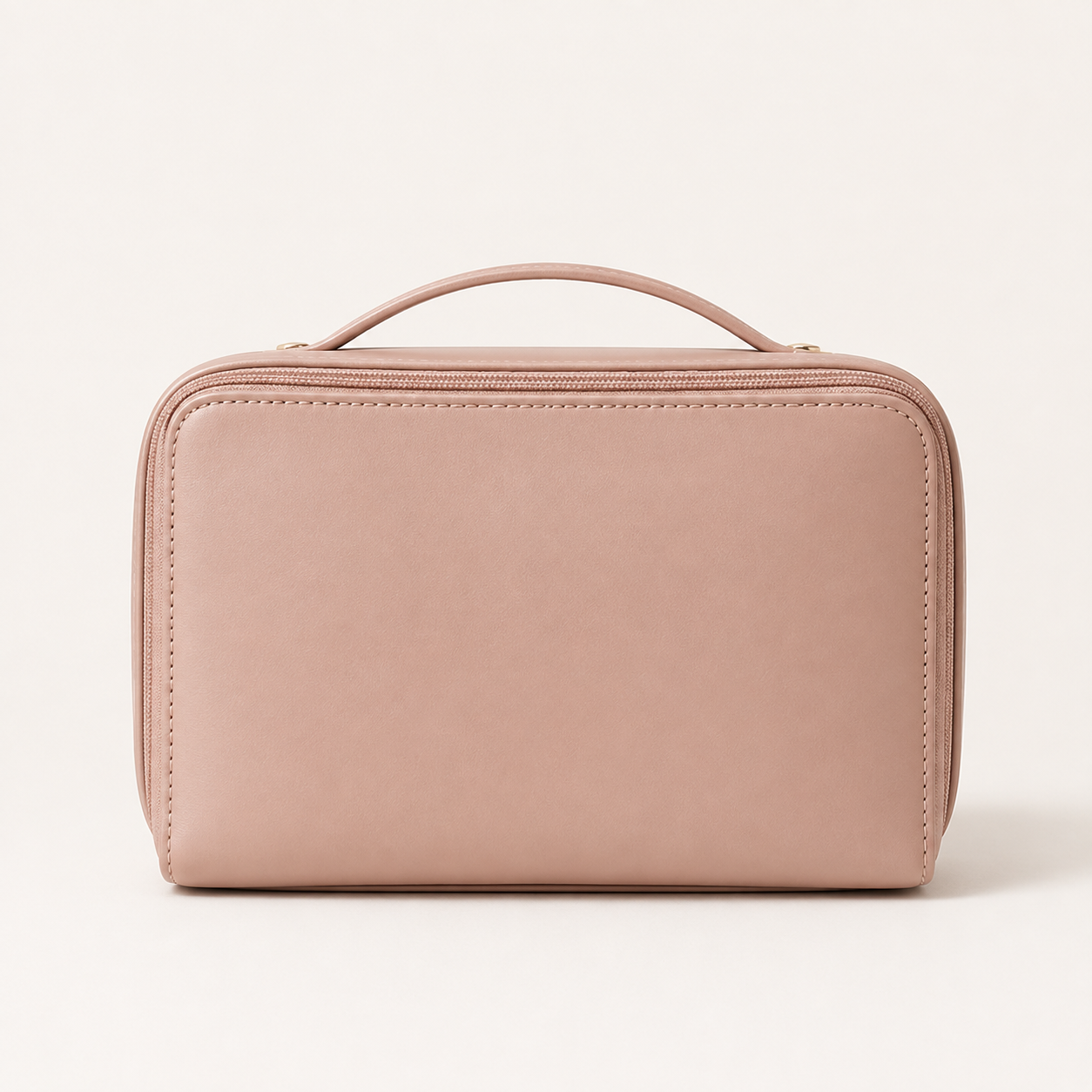 Makeuptaske med kosmetikorganisering og rejsevenligt design