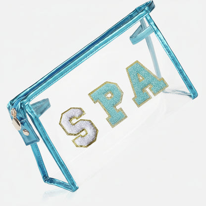 Borsa Trucco da Viaggio Borsa Cosmetici Festa della Mamma Pochette Trasparente per Spiaggia